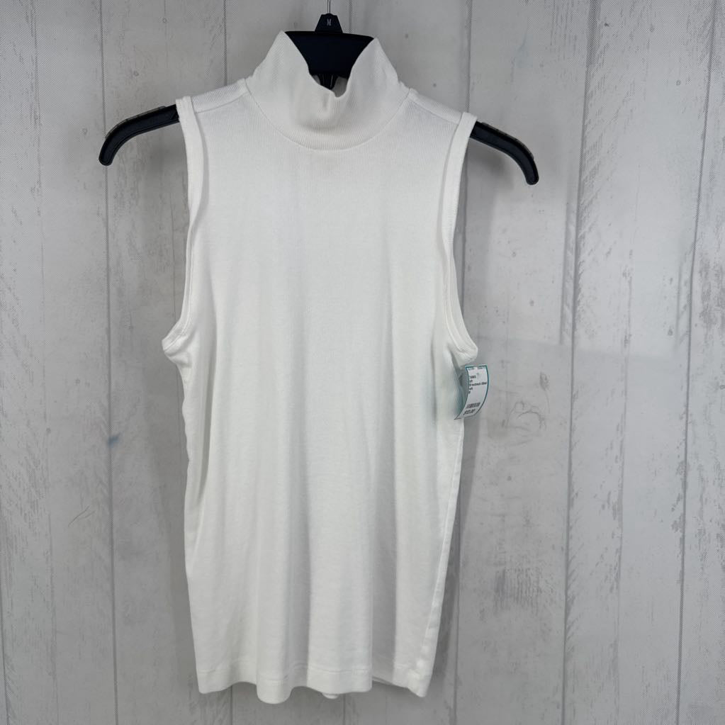 M mockneck ribbed tank