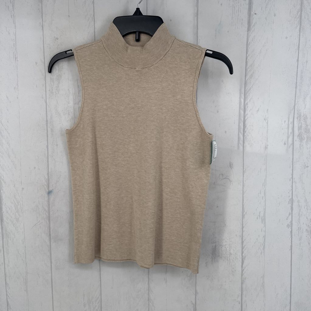 M mockneck knit tank