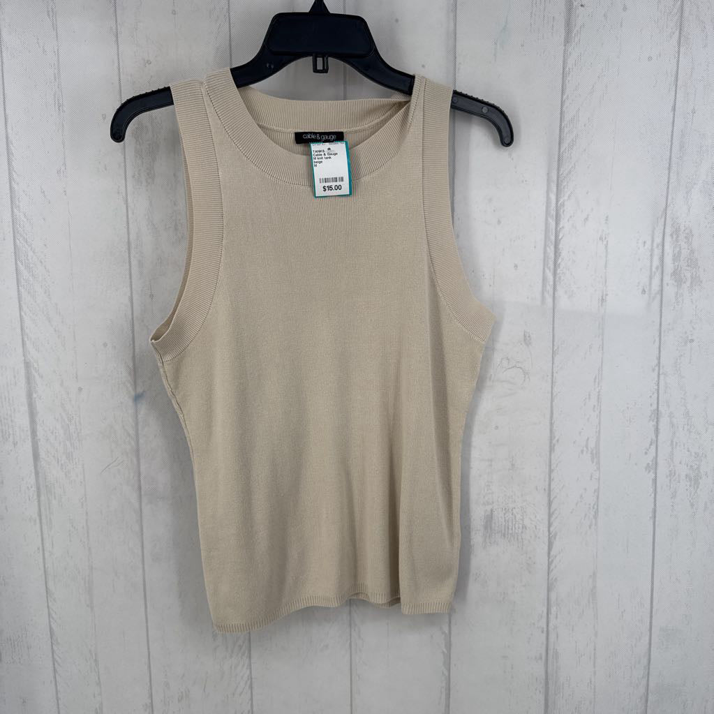 M knit tank