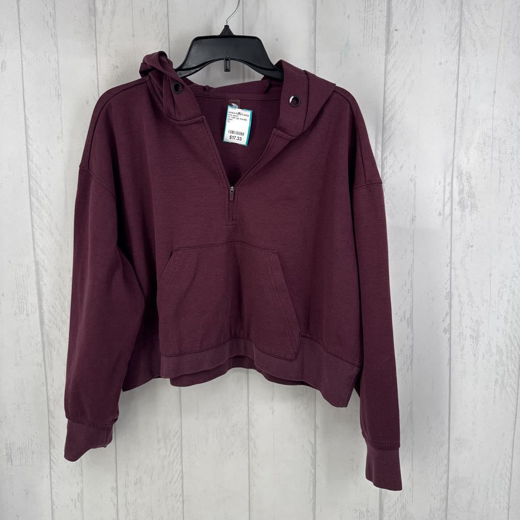 XL half-zip hoodie