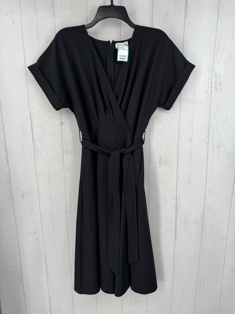 M crossover belted s/s dress