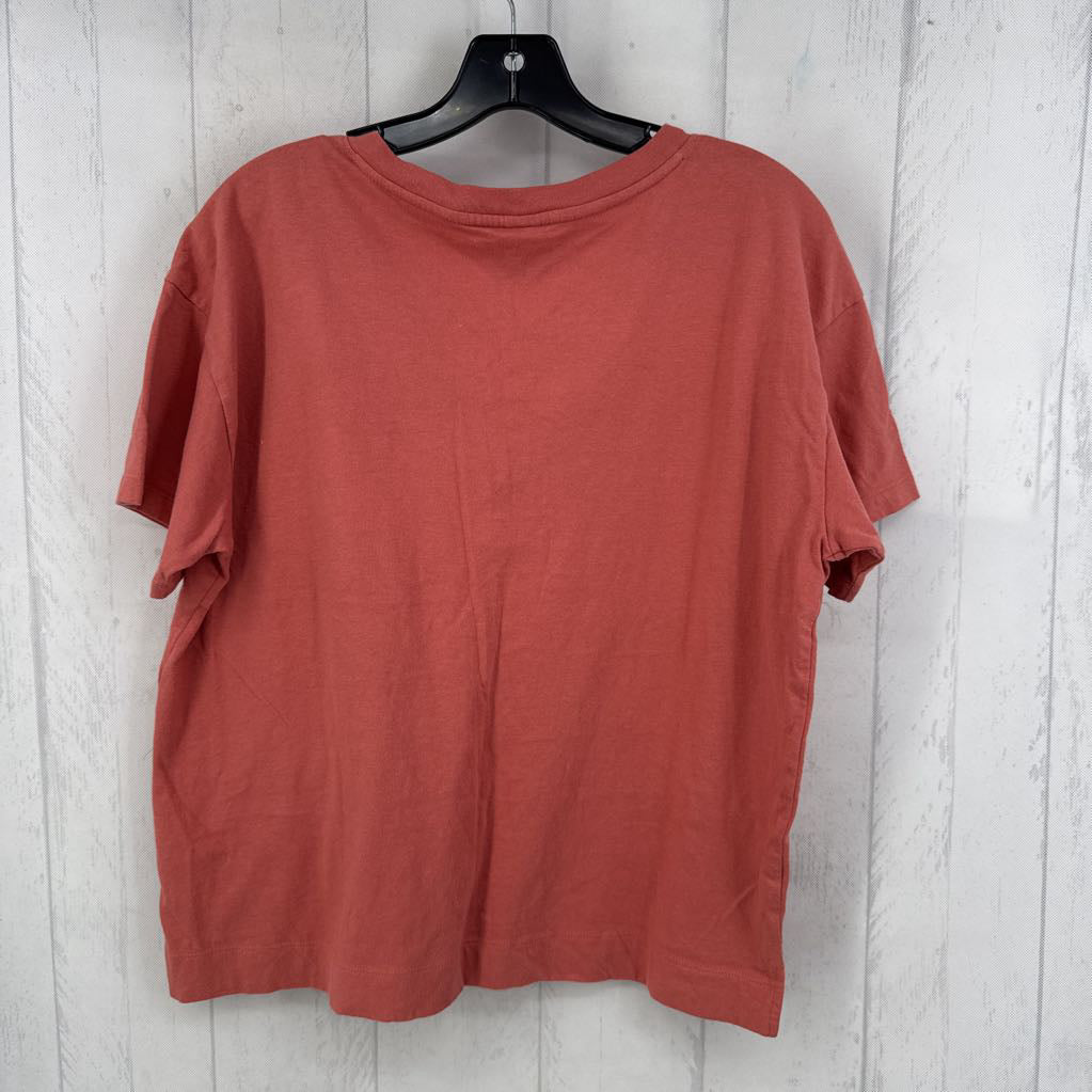 M v-neck s/s boxy tee