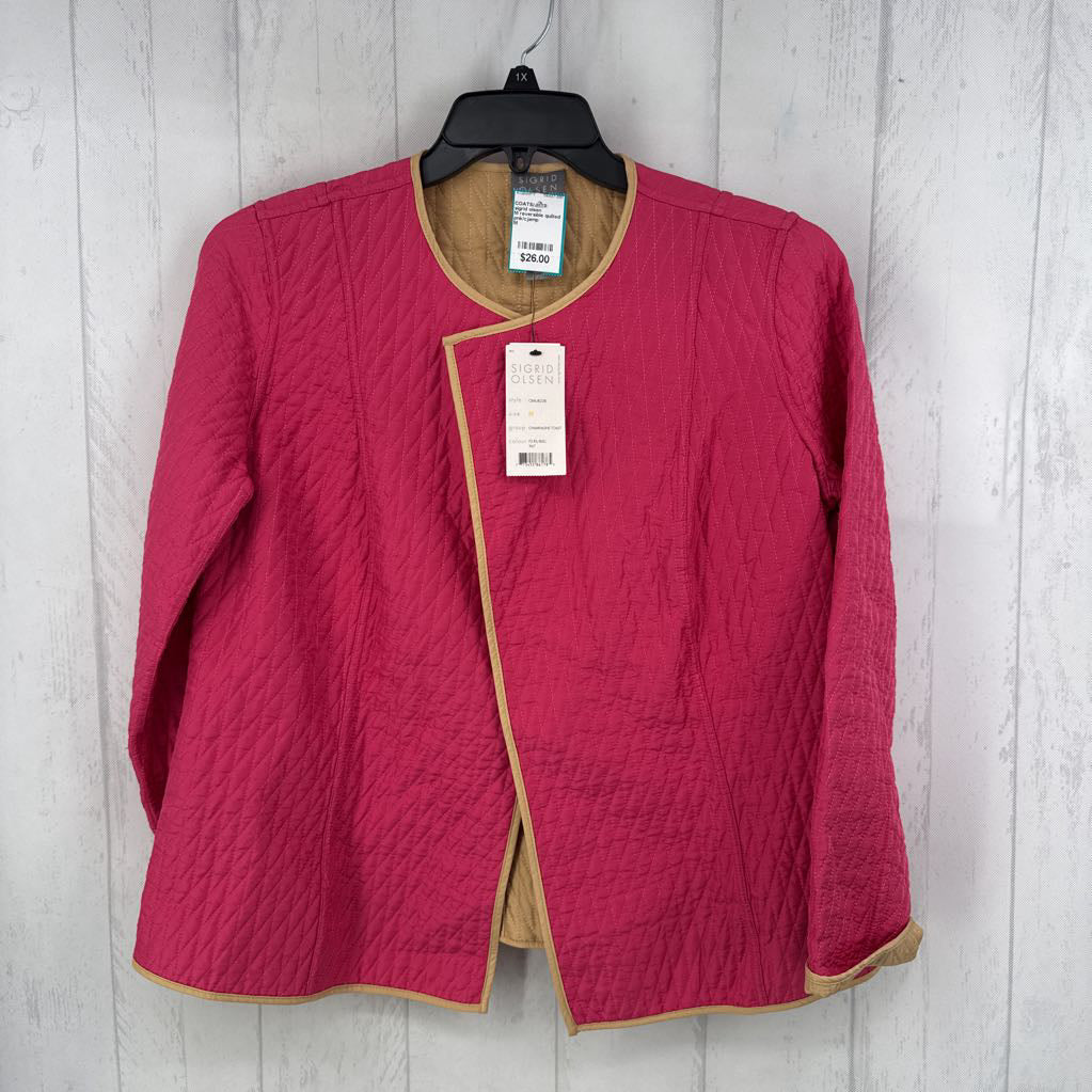 M reversible quilted jacket