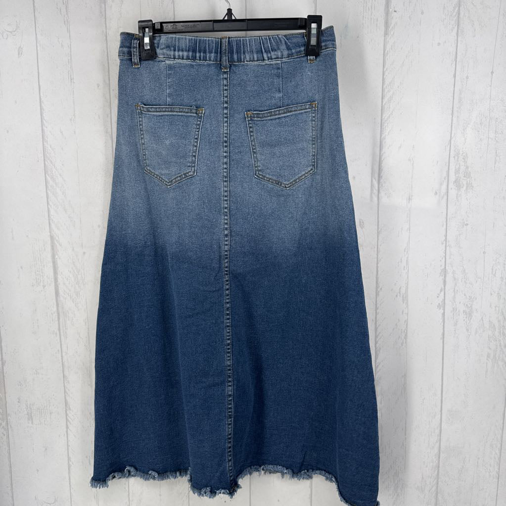 S a-line jean skirt