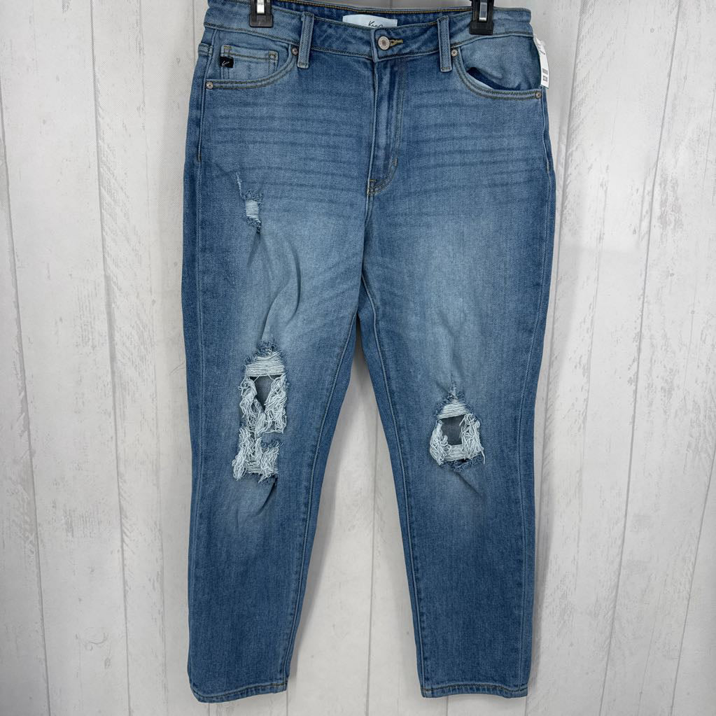9 straight leg jean