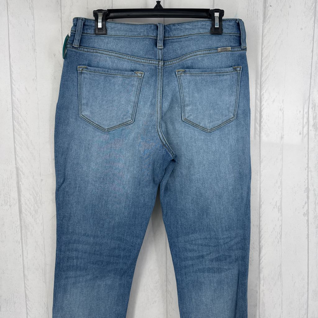 9 straight leg jean