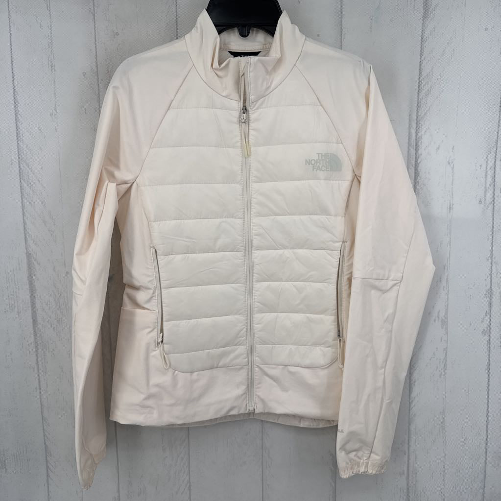 XS quilted zip-up jacket