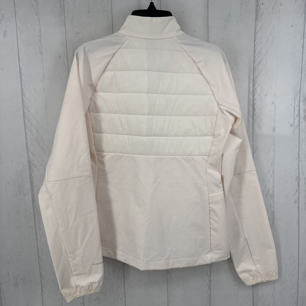 XS quilted zip-up jacket