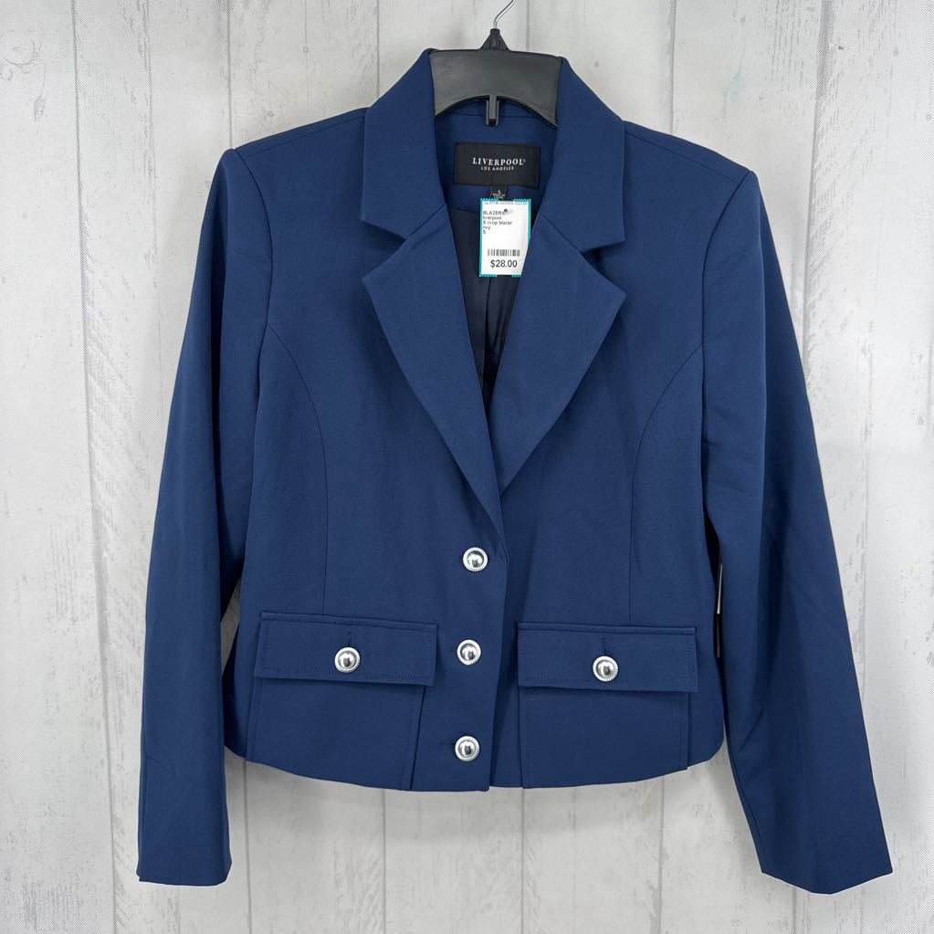 S crop blazer