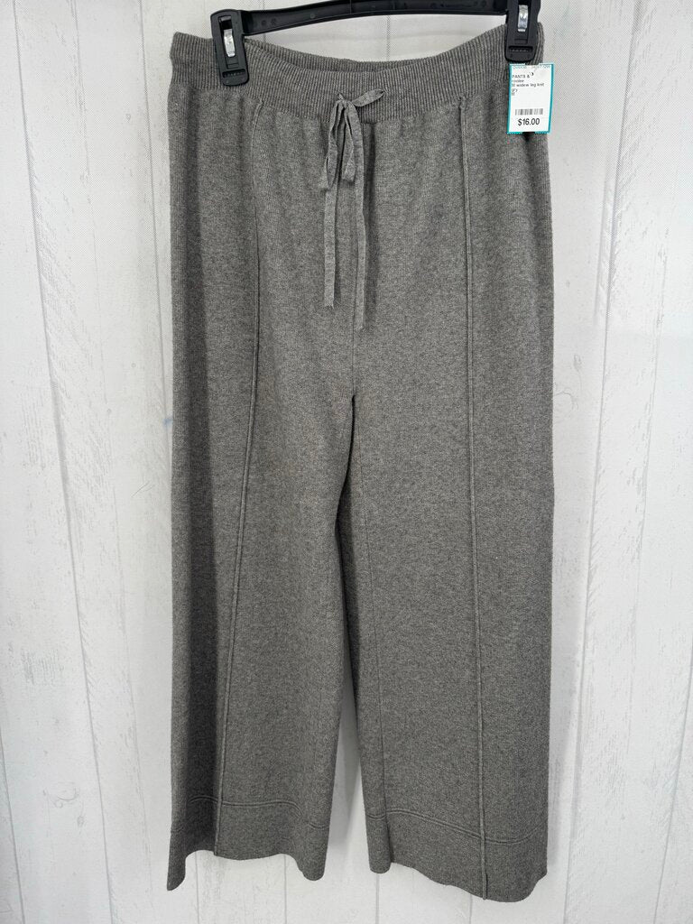 M widew leg knit pant