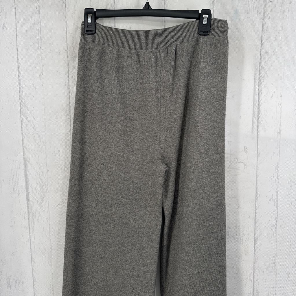 M widew leg knit pant