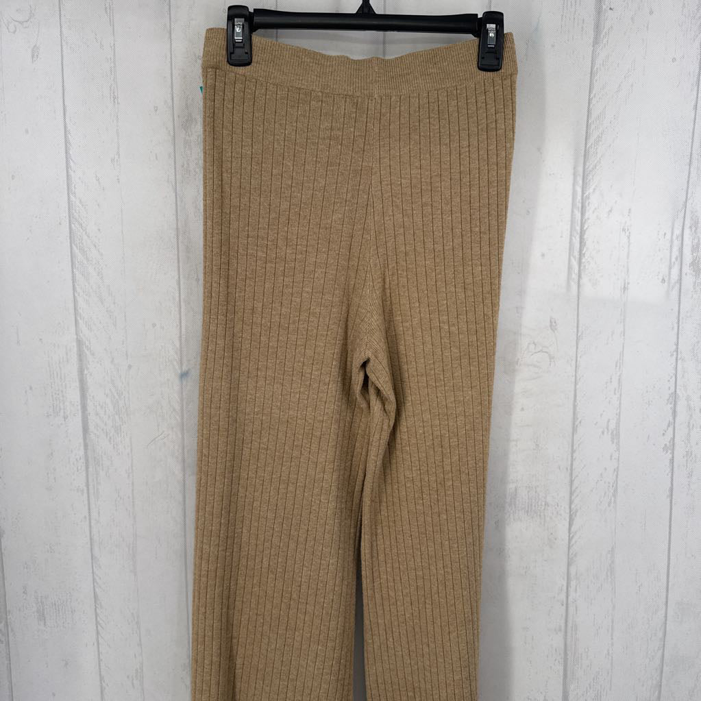 L ribbed pull-on knit pant