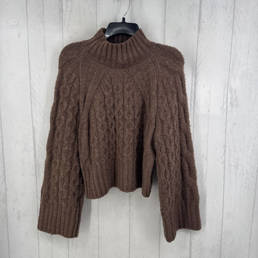 S mockneck sweater
