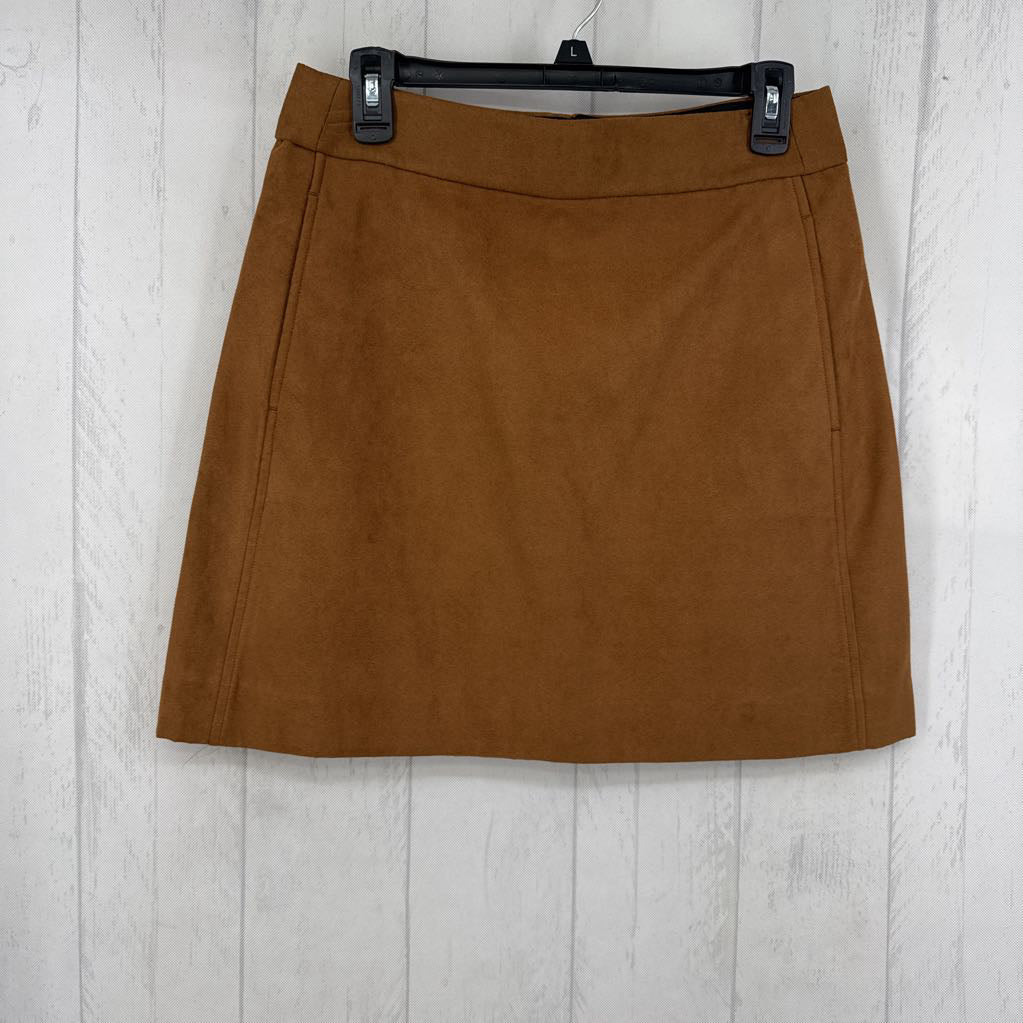 R70 8 faux suede skirt