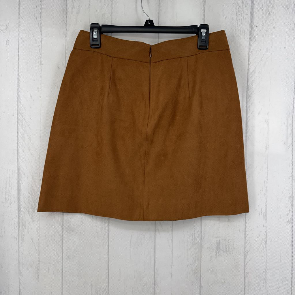 R70 8 faux suede skirt