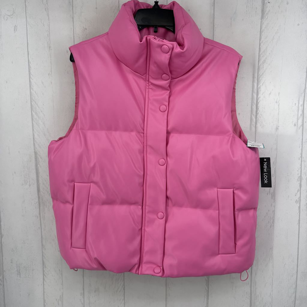 L quilted puffer vest