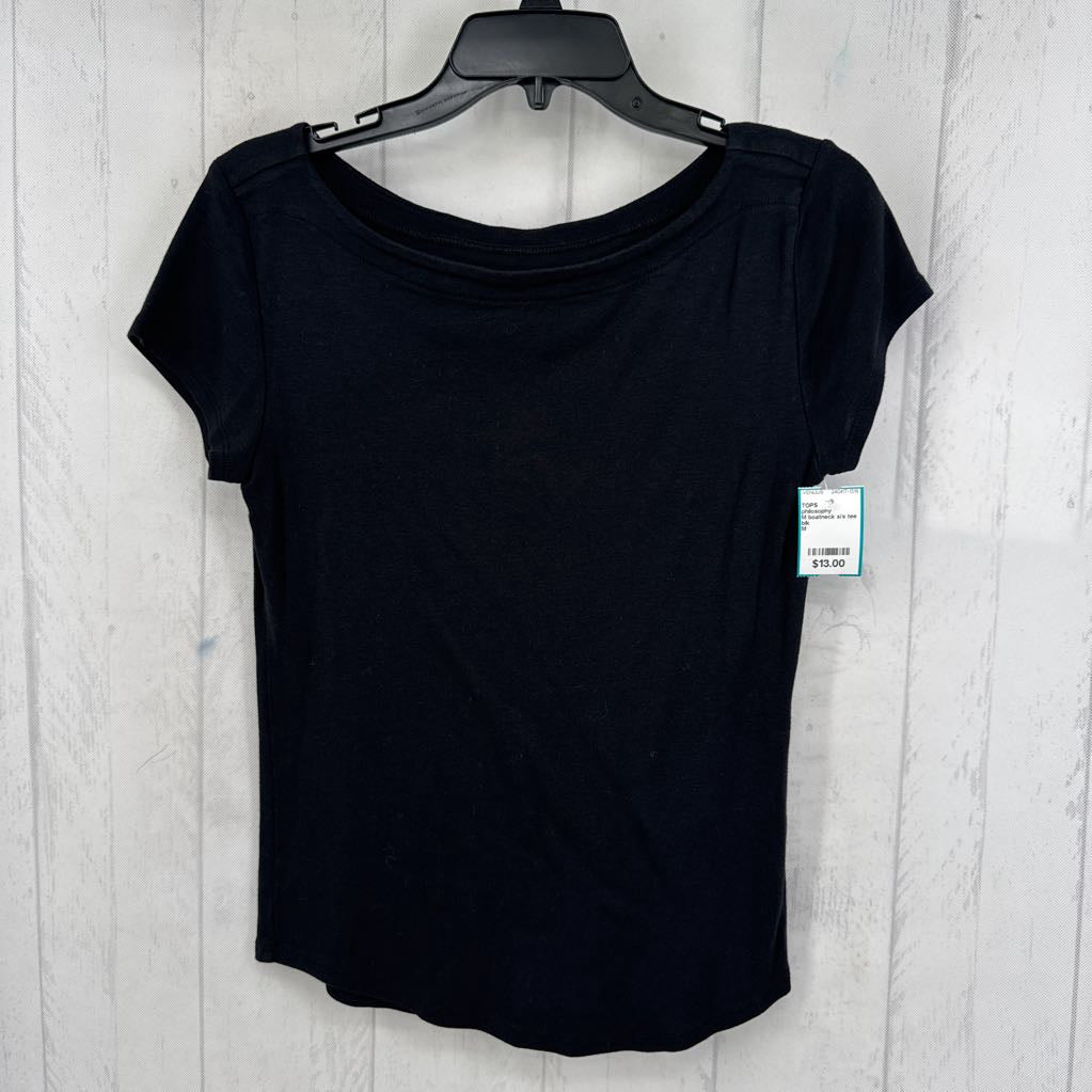 M boatneck s/s tee