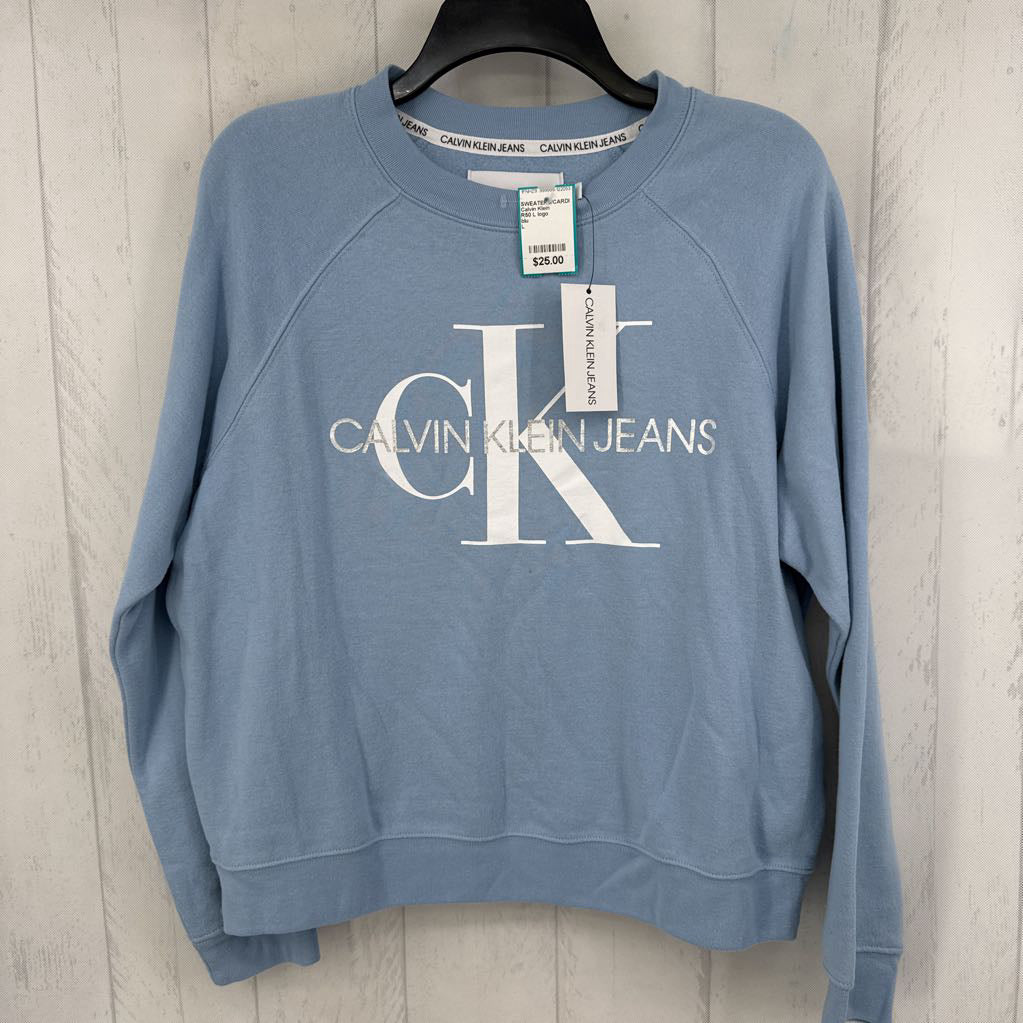 R50 L logo crewneck sweatshirt