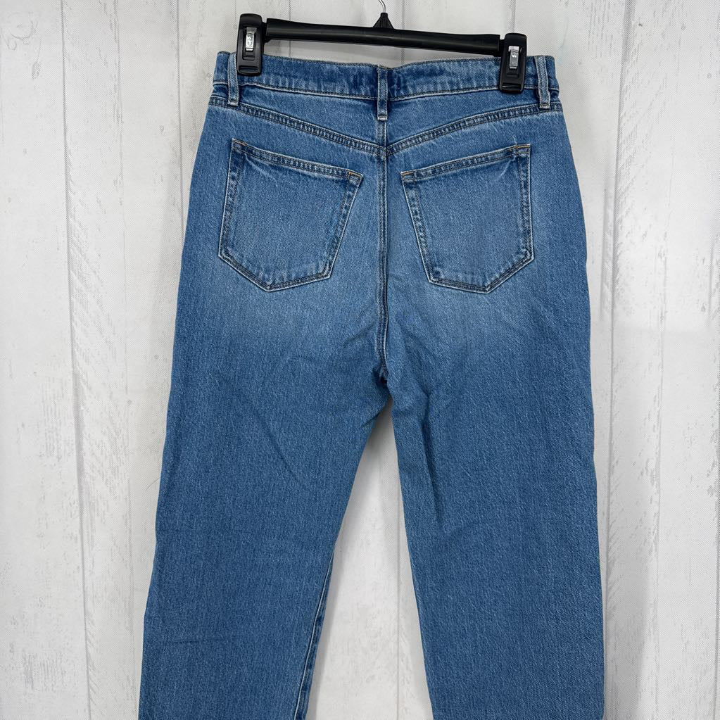 6 straight leg jean