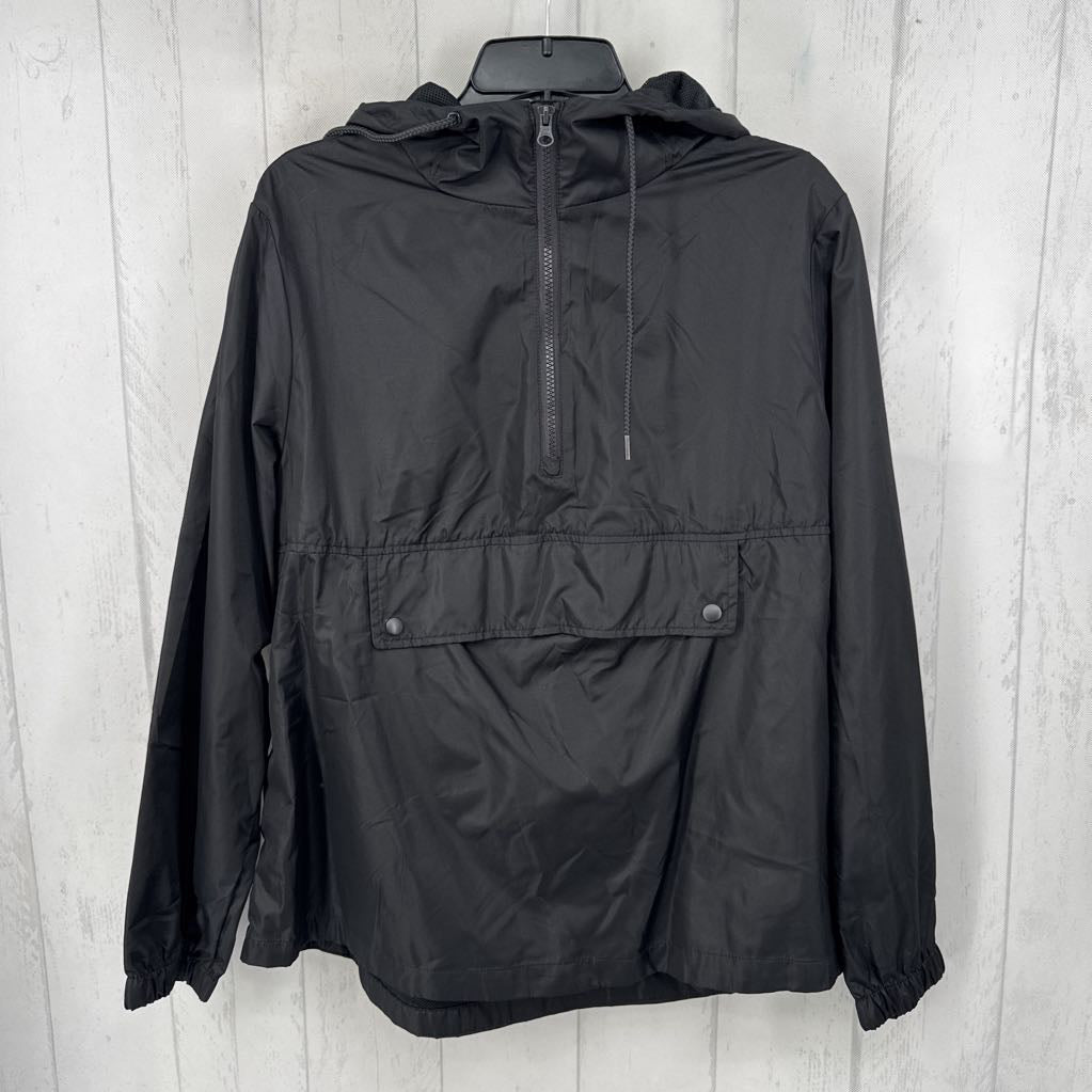 L quarter zip nylon pullover