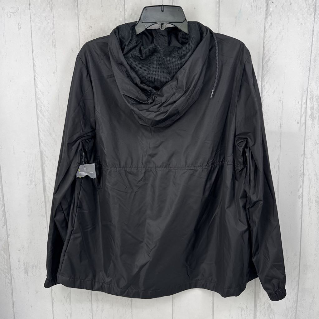 L quarter zip nylon pullover