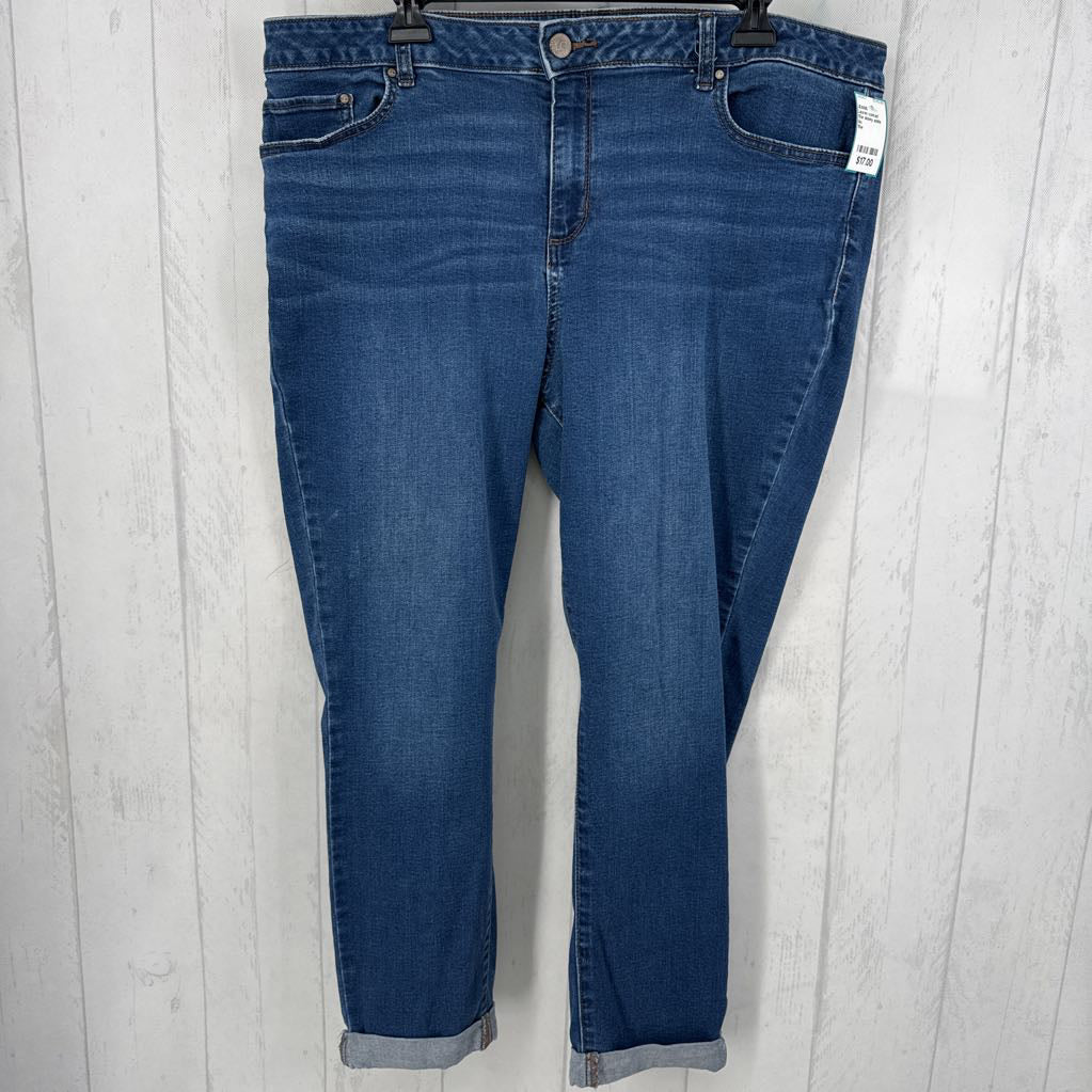 18w skinny ankle jean