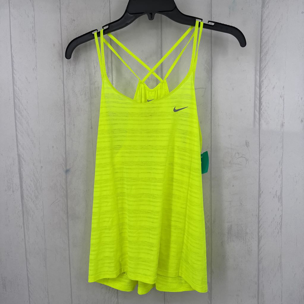 M neon racerback tank