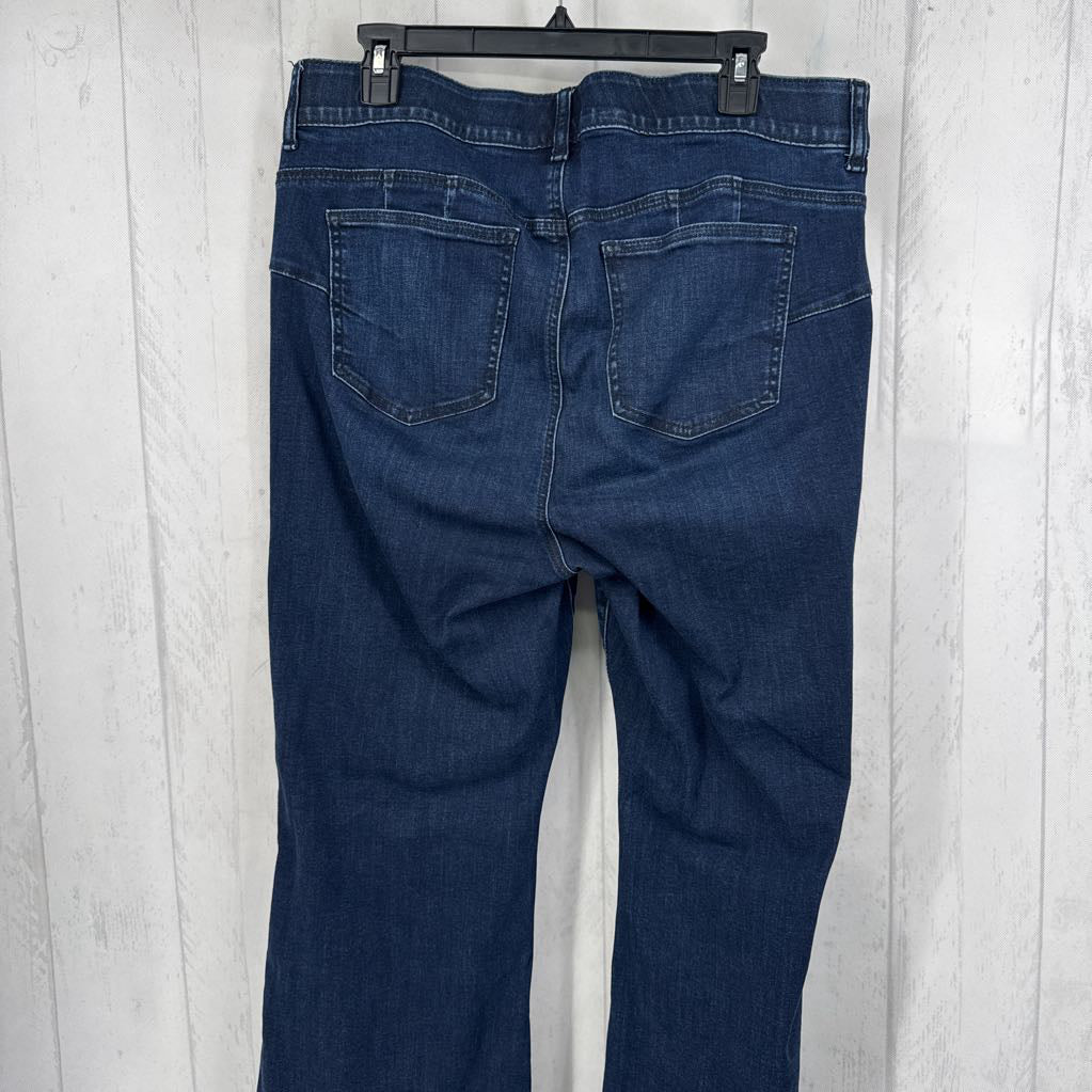 18 flare leg jean