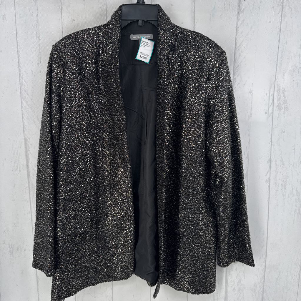 XL sequin embelished blazer