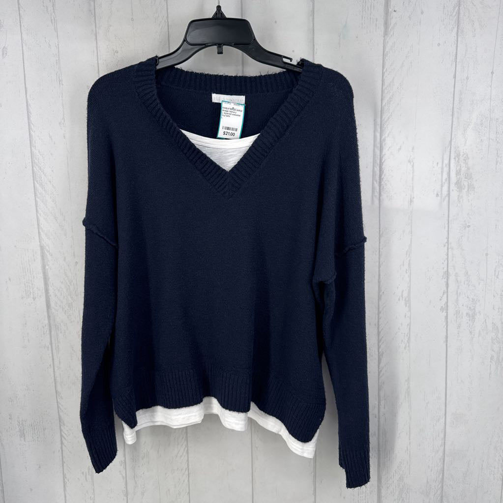 L layered sweater