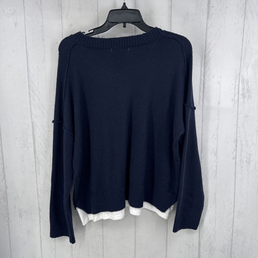 L layered sweater