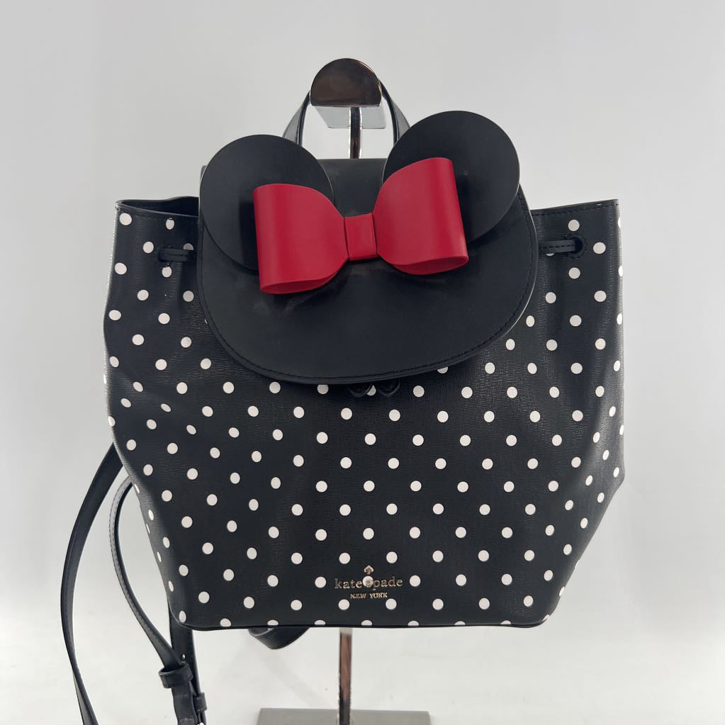 nnie mouse polka dot backpack