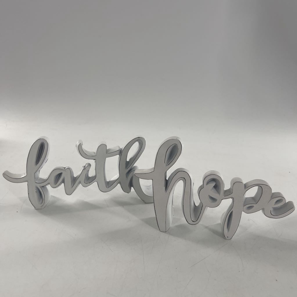 faith & hope decor