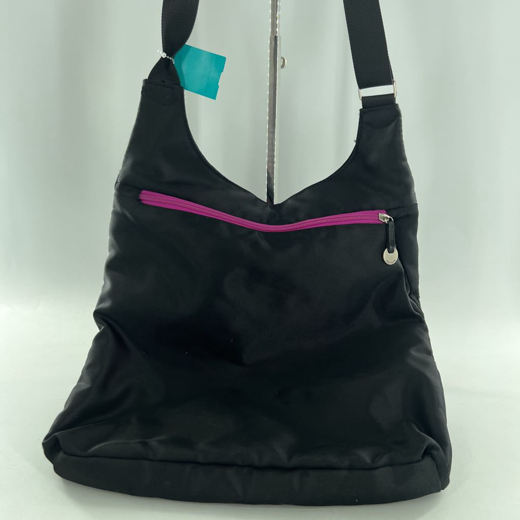 multi-pocket nylon crossbody