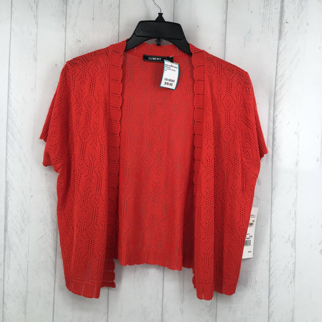 L crochet shrug cardi