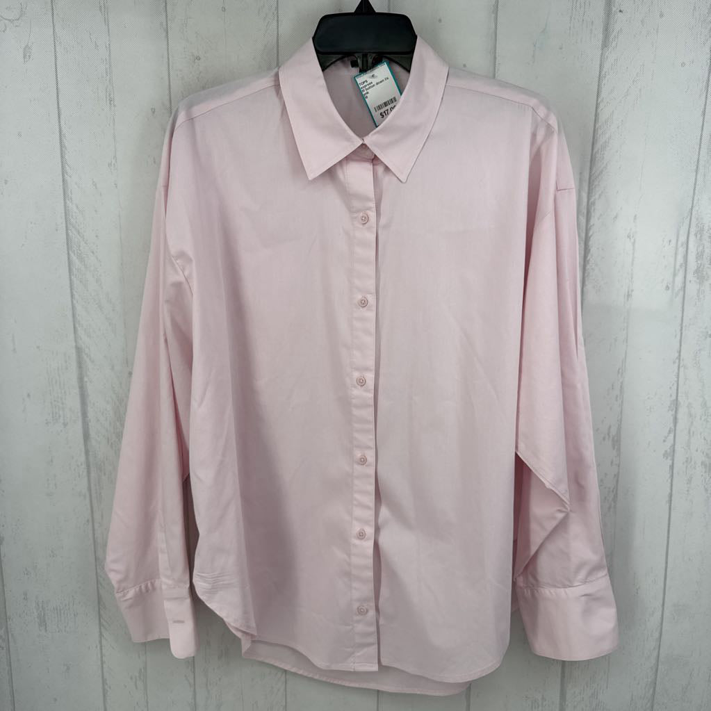M button down l/s top