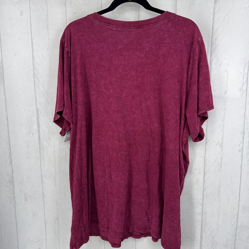 3X crewneck s/s tee