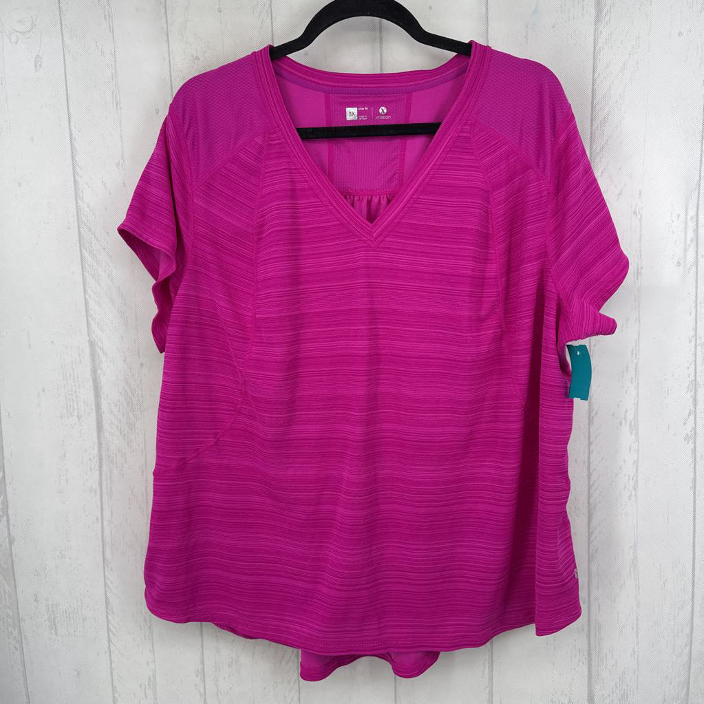 3X v-neck s/s tee