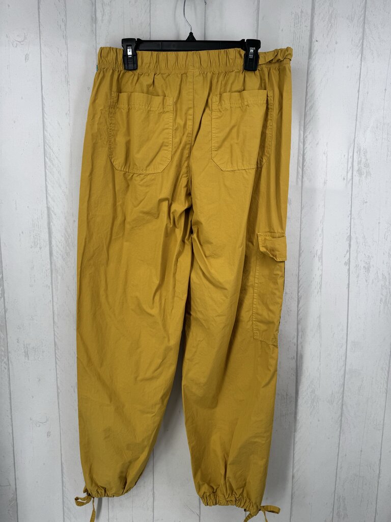 Cotton Parachute Jogger Pants