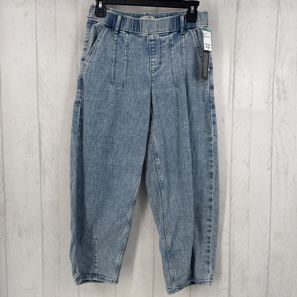 Barrel Leg Pull On Pants
