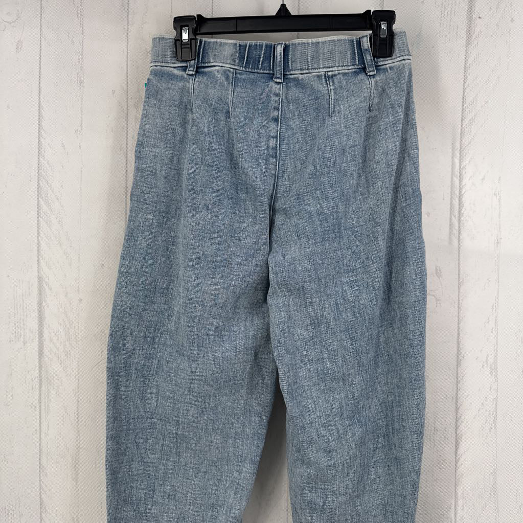 Barrel Leg Pull On Pants