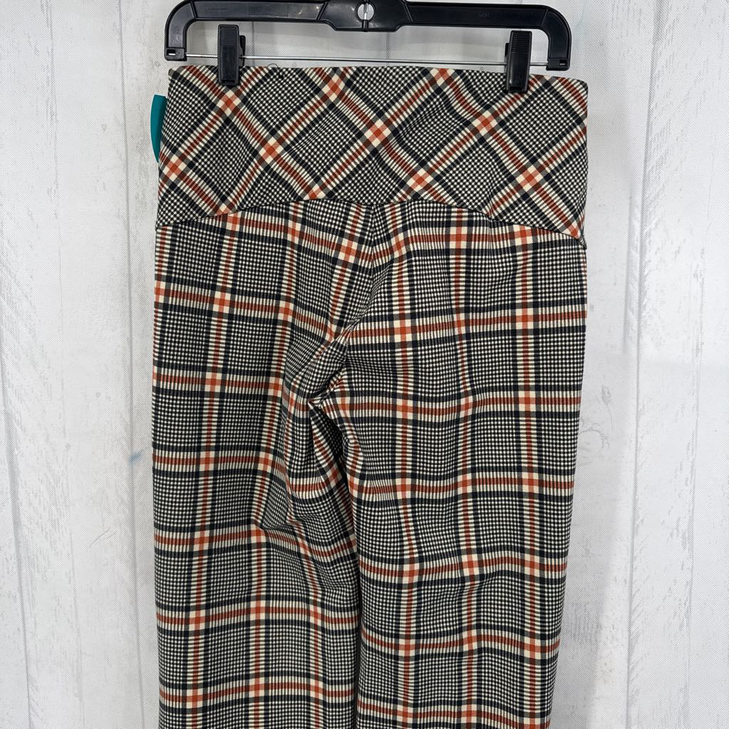 8 plaid pull-on pant