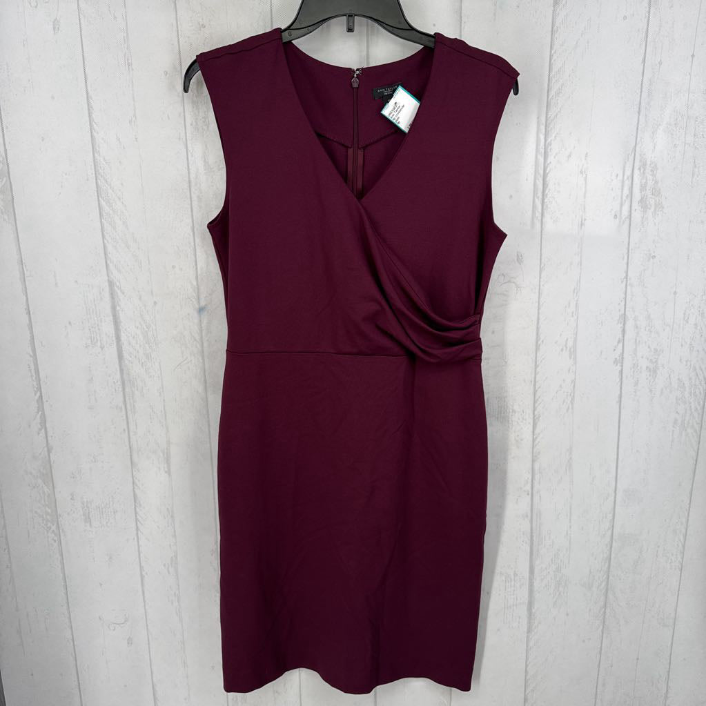 8p crossover slvls sheath dress