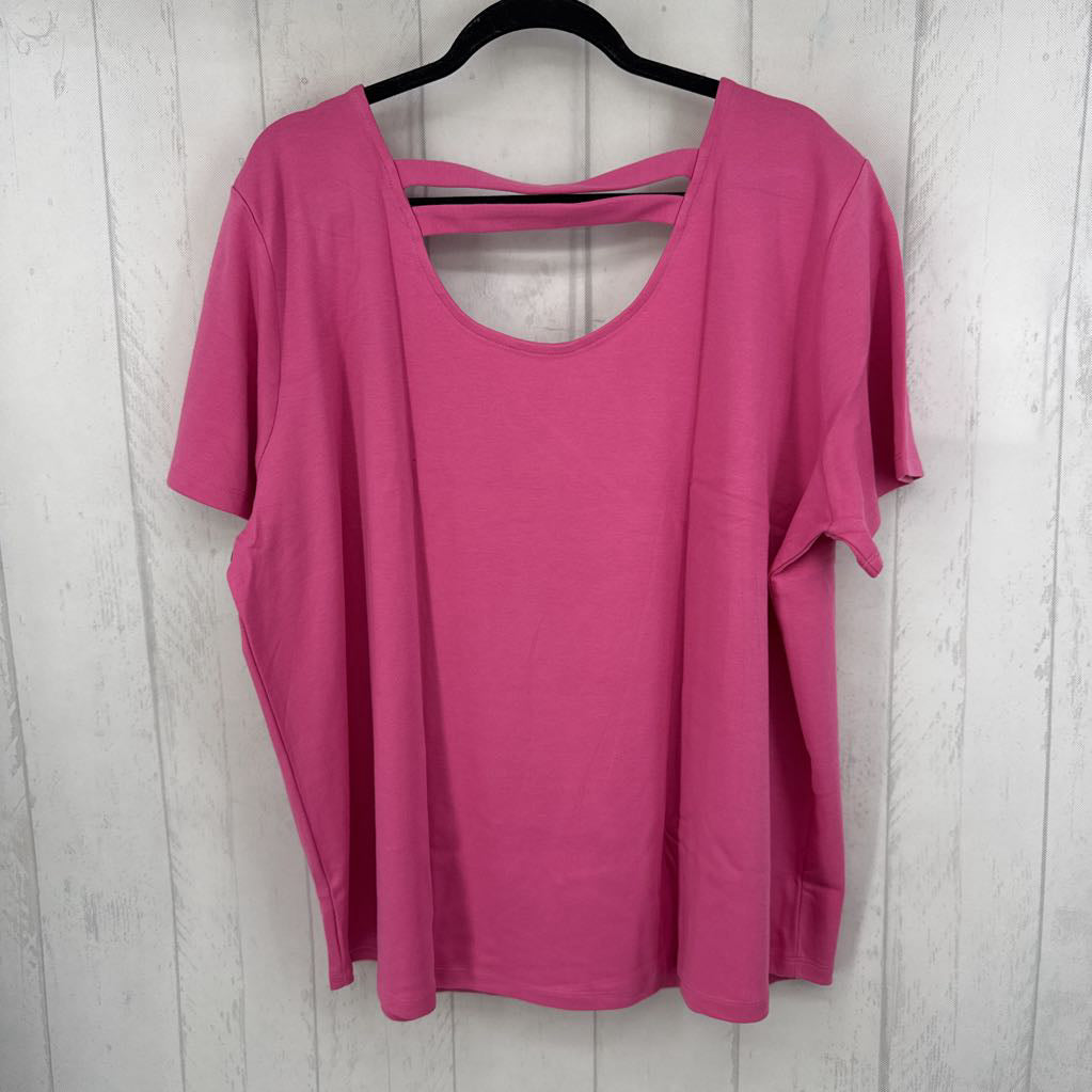 2X scoop neck s/s tee