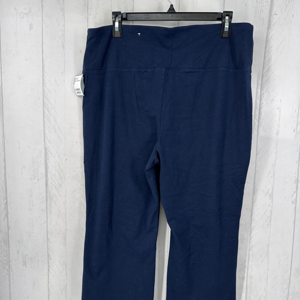 2X pull-on wide leg pant