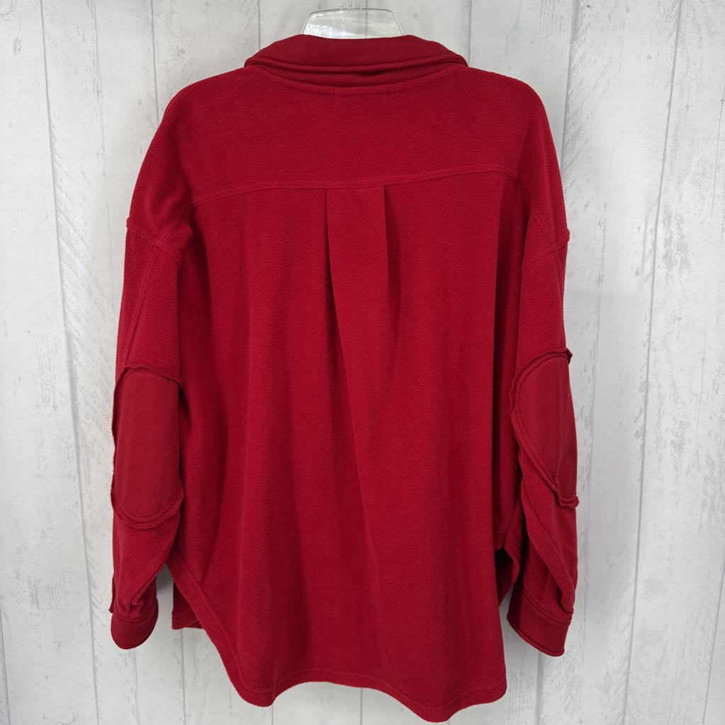 XL fleece shacket
