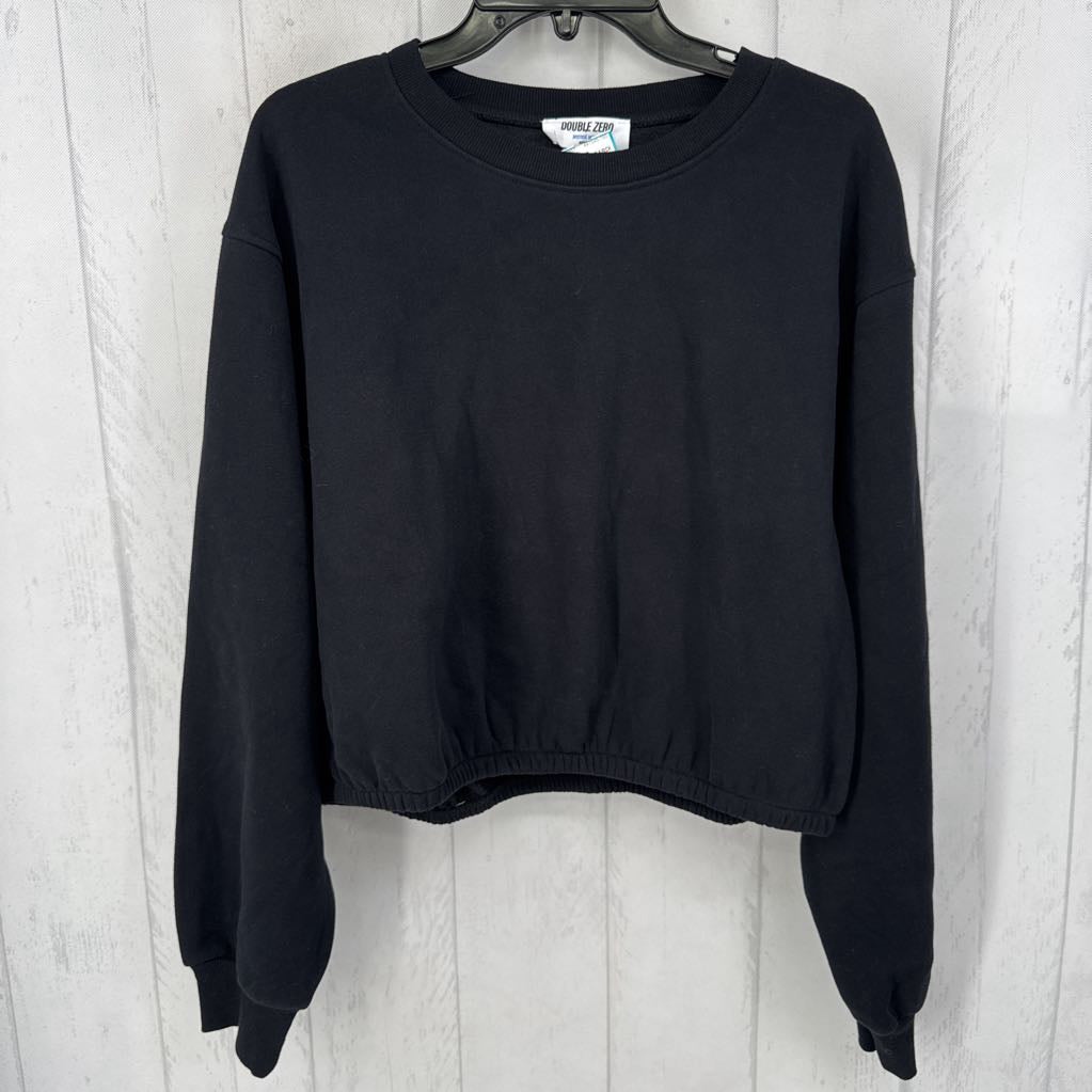M crop crewneck sweatshirt