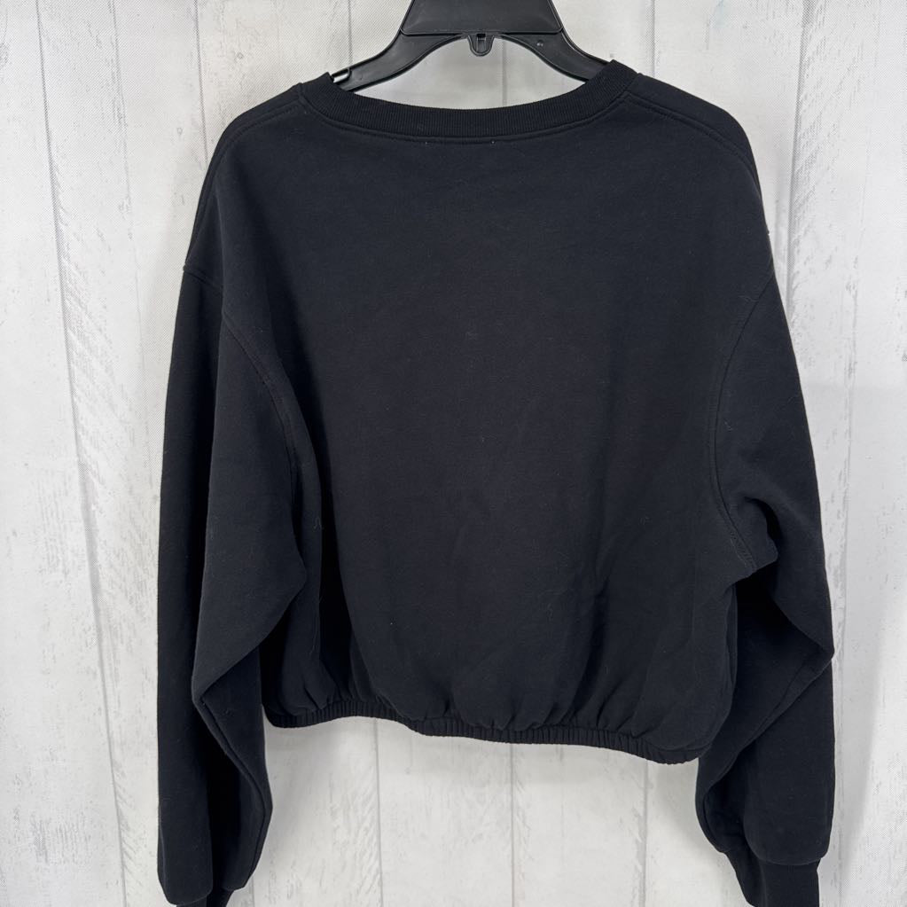 M crop crewneck sweatshirt