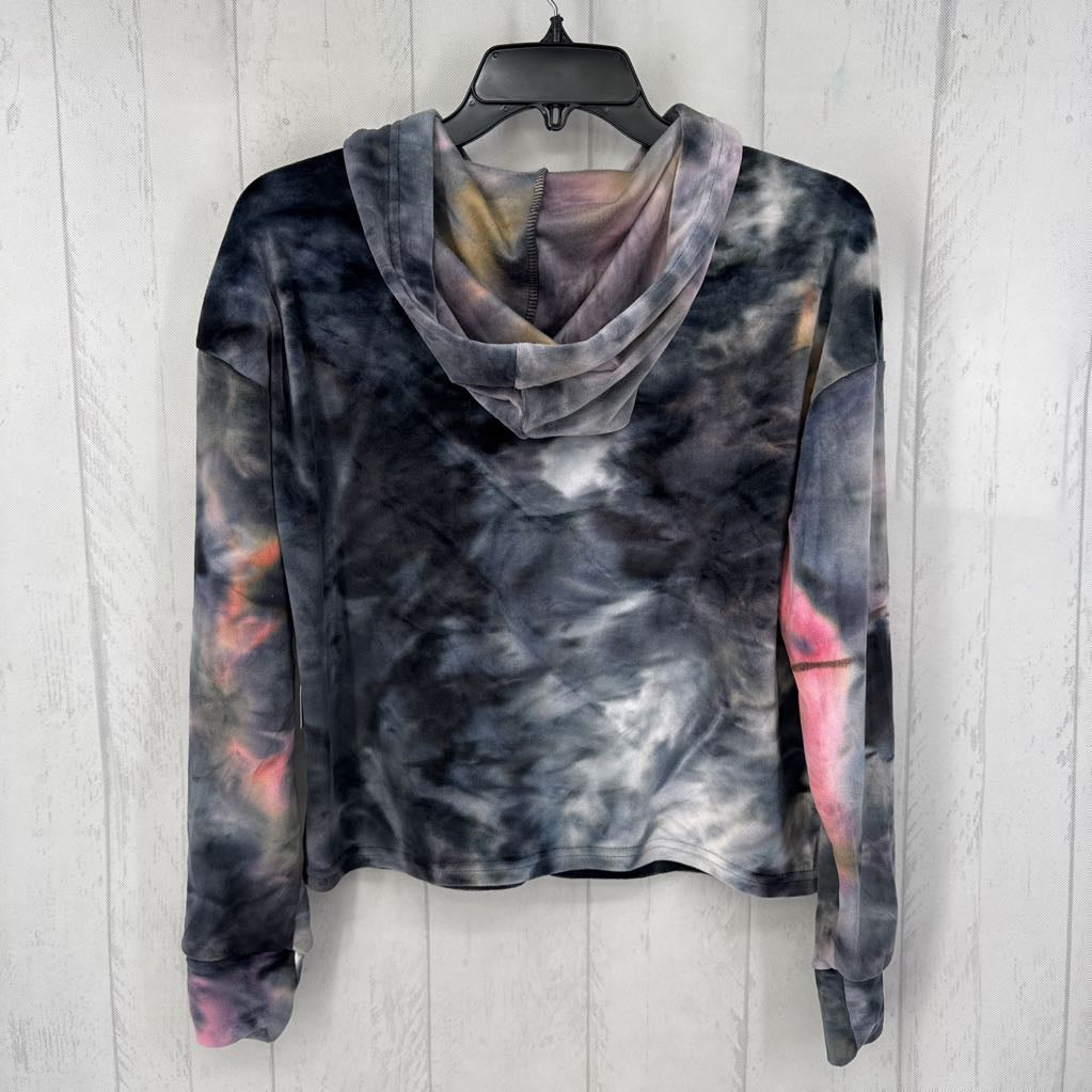 M/L 2pc velour tie-dye jogger set