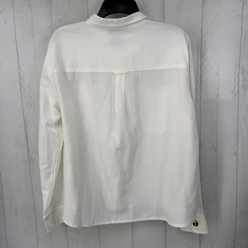 L button down l/s top